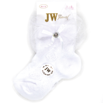 JW Jiwal Akik Mini Aksesuarlı Bebe Çorabı 0-6 Ay
